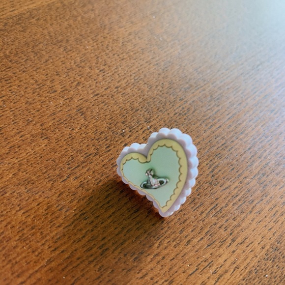 Vivienne westwood rubber heart earting - Picture 2 of 7